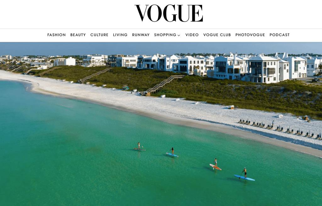 Alys Beach Vogue